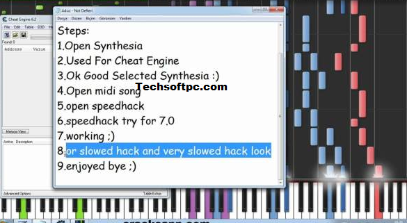 Synthesia Piano Key