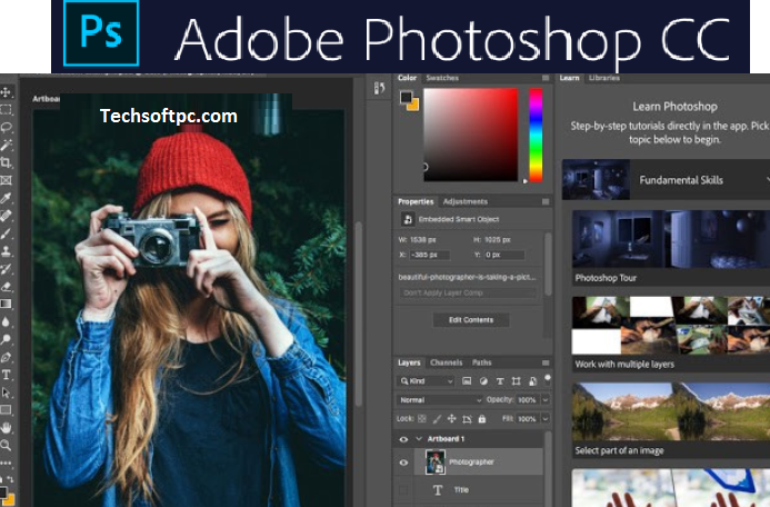 Adobe Photoshop CC 2022 23.5 With Crack And Keygen Here